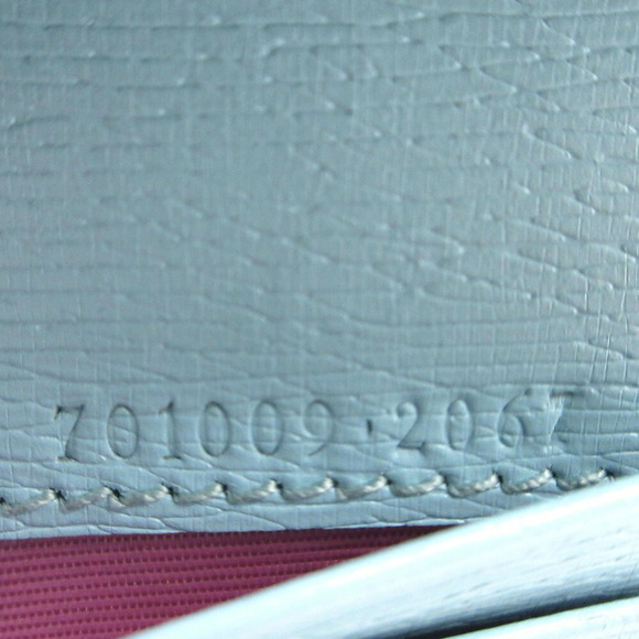 Gucci Bananya Banana Rainbow Star Bifold Wallet Leather Blue Light - Picture 8 of 9